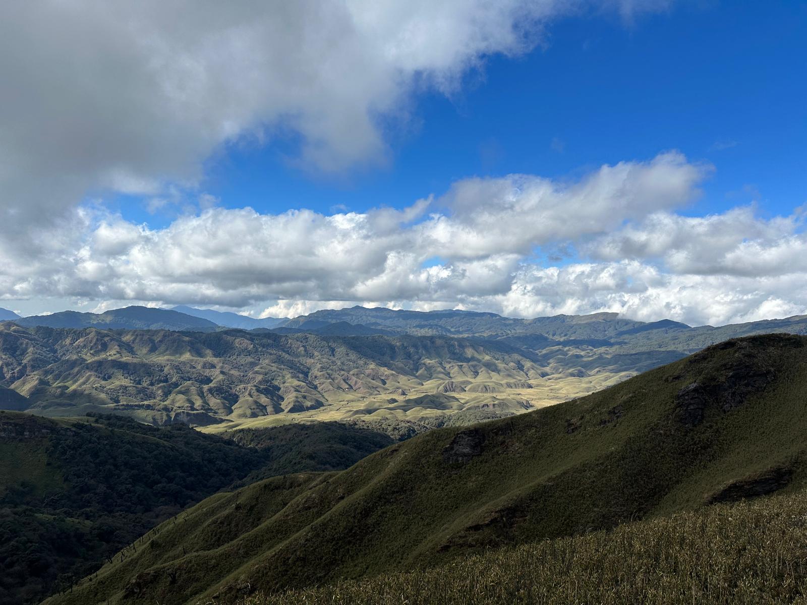 Dzükou Valley seen from the summit of Mt. Tempü